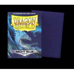 DRAGON SHIELD - 100 BUSTINE STANDARD - MATTE NIGHT BLUE